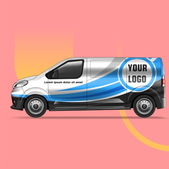 Sticker Stiker Branding Mobil