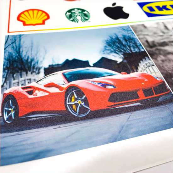 Sticker Stiker Vynil Vinyl Transparan A3 Plus 32x48 cm