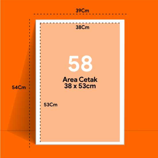 Cetak Sticker Stiker Bontak 39x54 cm